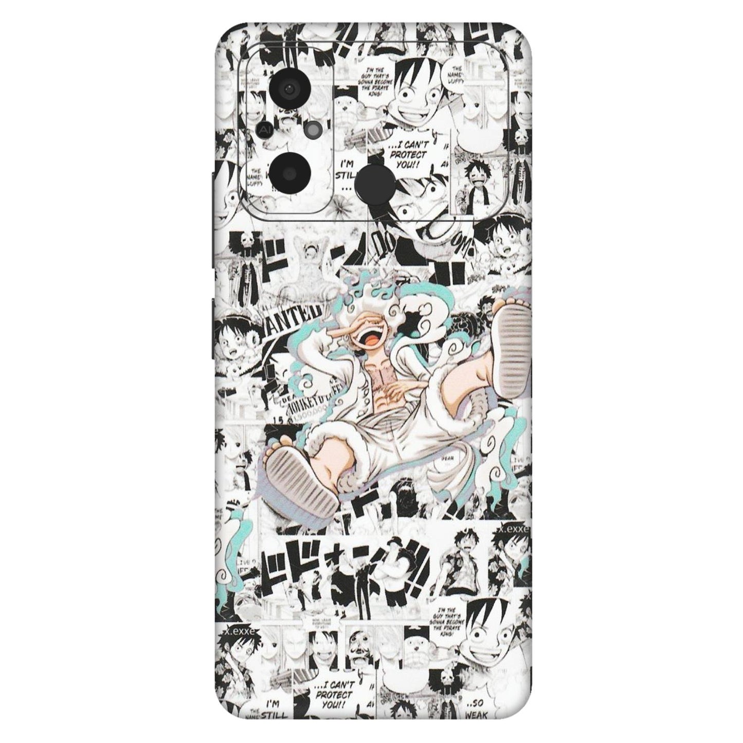 POCO Phone Skins (All Models) - Hi Hello Doodles - Matte Finish (M-25) Poco C55