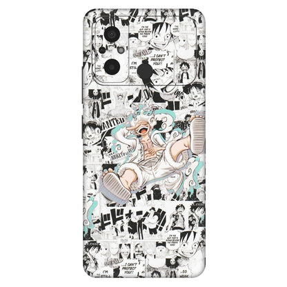 POCO Phone Skins (All Models) - Hi Hello Doodles - Matte Finish (M-25) Poco C55