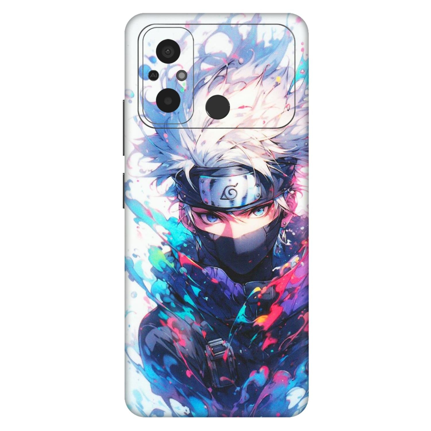 POCO Phone Skins (All Models) - Naruto Face Mask - Matte Finish (M-03) Poco C55