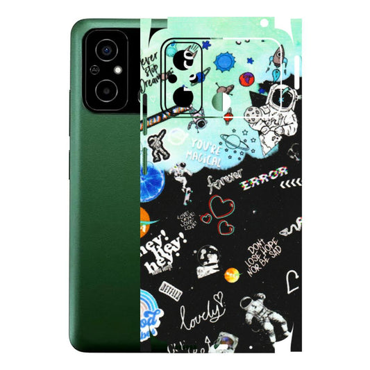 POCO Phone Skins (All Models) - Living In A Space Dream - Matte Finish (M-46) Poco C55