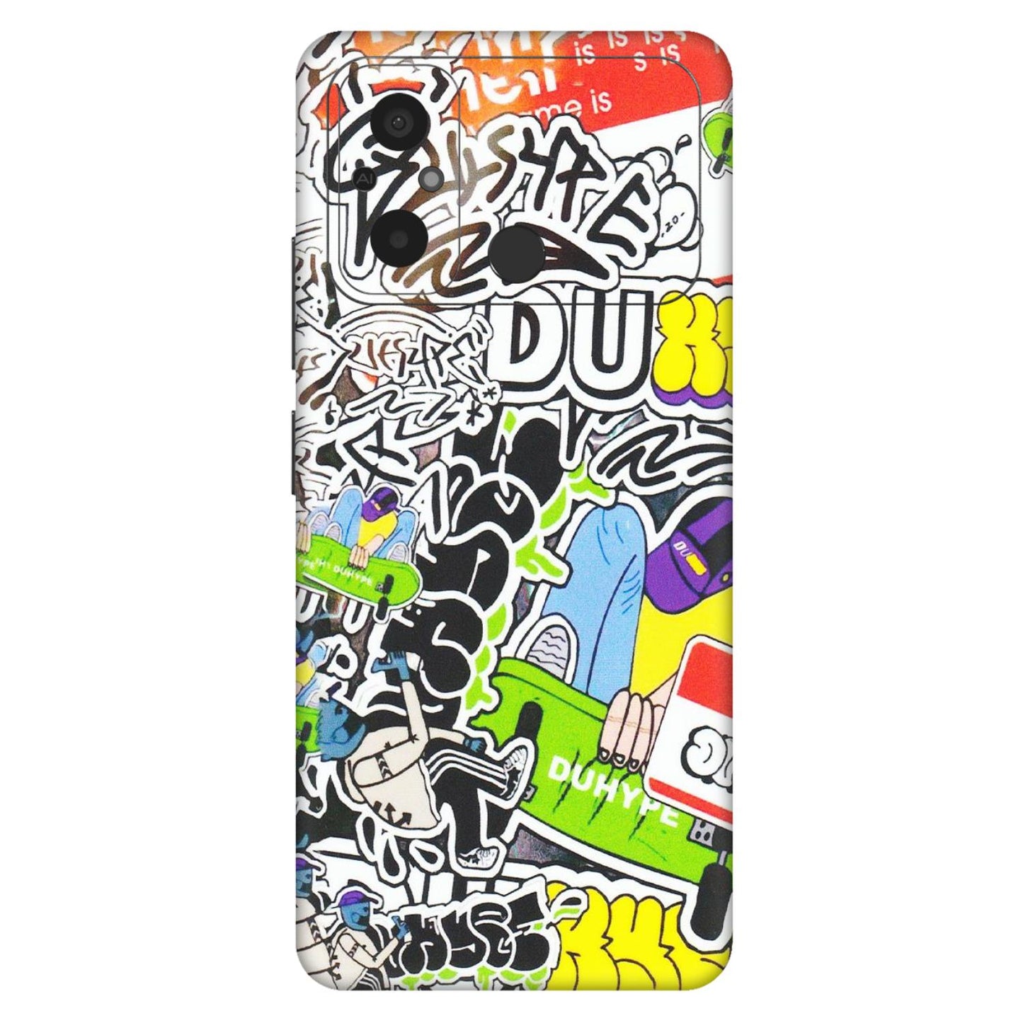 POCO Phone Skins (All Models) - Dope Graffiti - Matte Finish (M-61) Poco C55