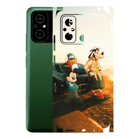 POCO Phone Skins (All Models) - Hello Mr. Goofy - Transparent Finish (T-13) Poco C55