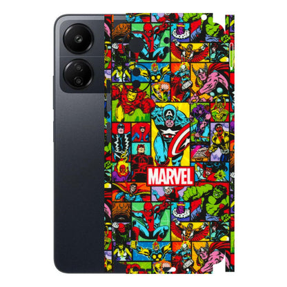 POCO Phone Skins (All Models) - MARVELOUS Comic Characters - 3D Embossed Finish (L-129) Poco C65