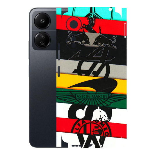 POCO Phone Skins (All Models) - Multi Designer Brands - 3D Embossed Finish (L-187) Poco C65