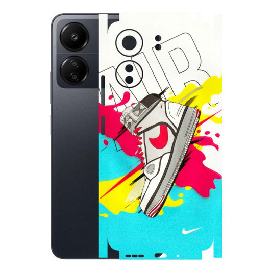 POCO Phone Skins (All Models) - Sneaker - 3D Embossed Finish (L-207) Poco C65