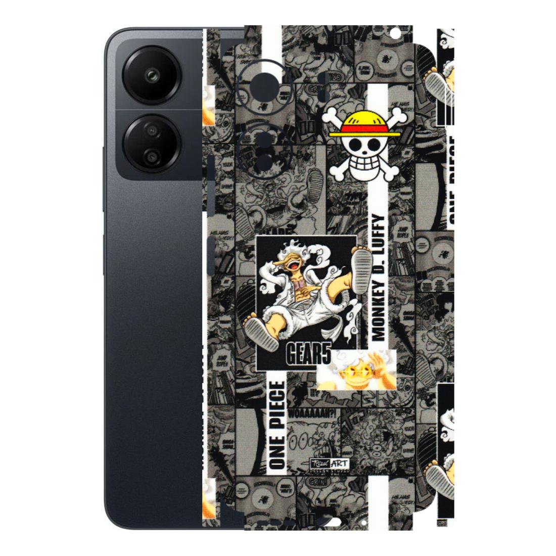 POCO Phone Skins (All Models) - Cuffy Anime MonkeyCamic - 3D Embossed Finish (L-242) Poco C65