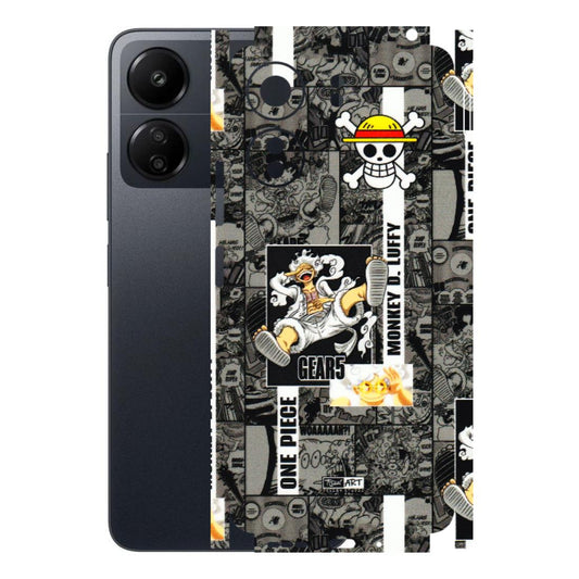 POCO Phone Skins (All Models) - Cuffy Anime MonkeyCamic - 3D Embossed Finish (L-242) Poco C65
