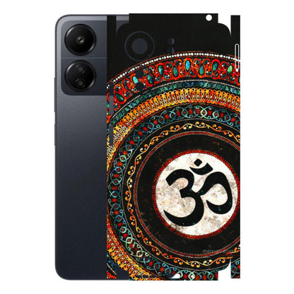 POCO Phone Skins (All Models) - Aum Chant Abstract - 3D Embossed Finish (L-42) Poco C65