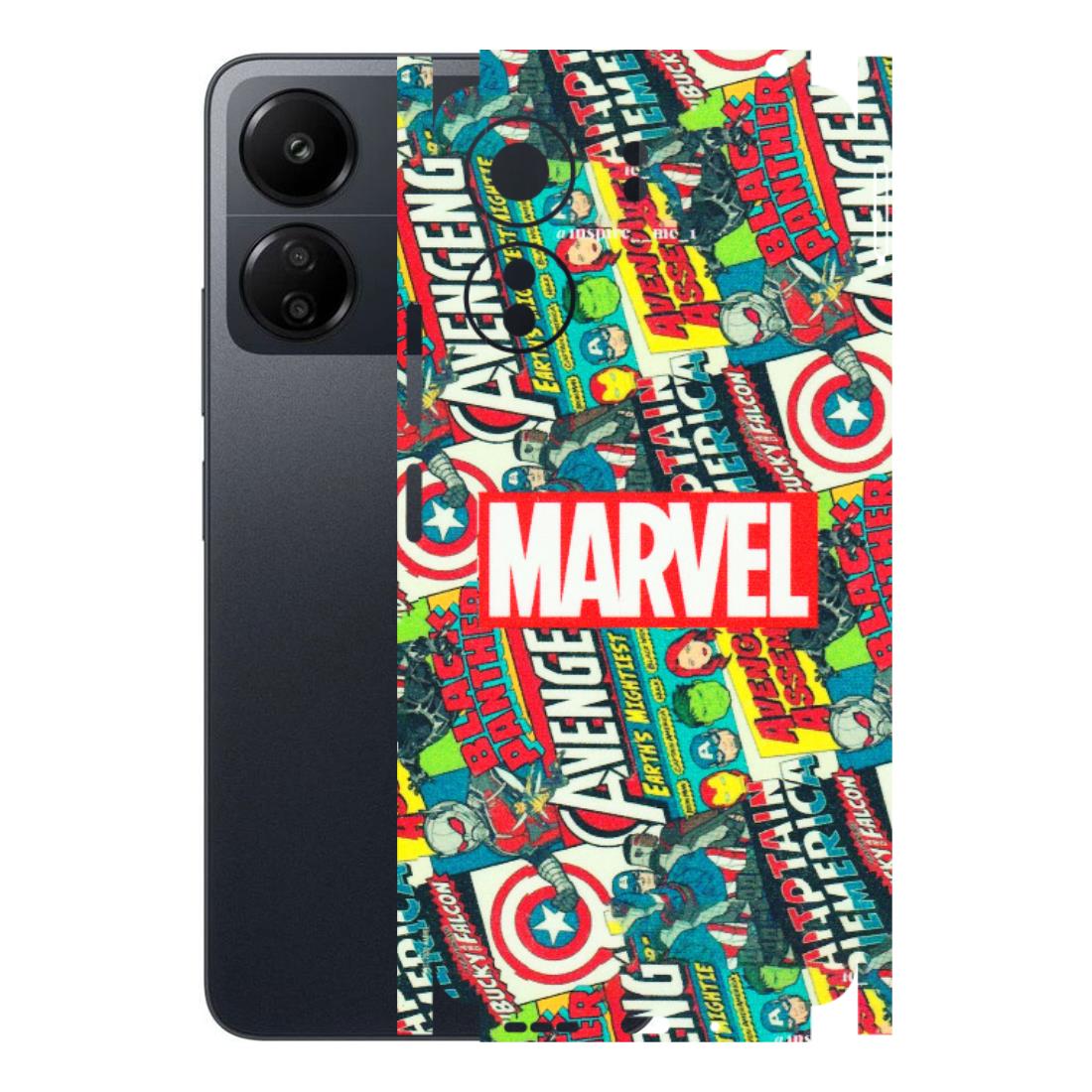 POCO Phone Skins (All Models) - Marvel Comic Lover - Matte Finish (M-30) Poco C65