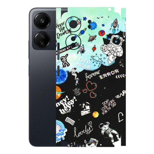 POCO Phone Skins (All Models) - Living In A Space Dream - Matte Finish (M-46) Poco C65
