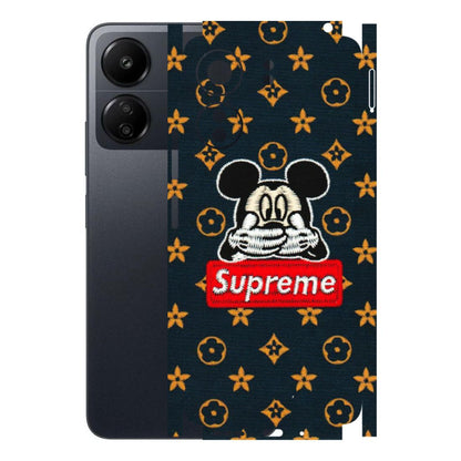 POCO Phone Skins (All Models) - Mickey Supreme - Matte Finish (M-83) Poco C65