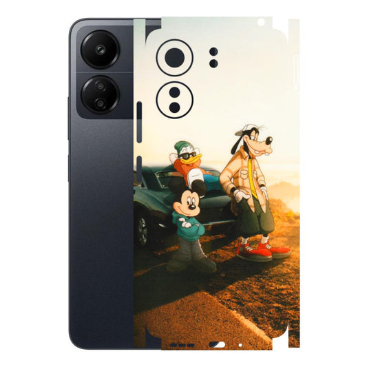 POCO Phone Skins (All Models) - Hello Mr. Goofy - Transparent Finish (T-13) Poco C65