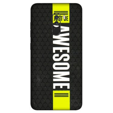 POCO Phone Skins (All Models) - Just Be Awesome - 3D Embossed Finish (L-101) Poco F1