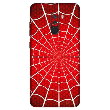 POCO Phone Skins (All Models) - Classic Spidey Web - 3D Embossed Finish (L-115) Poco F1