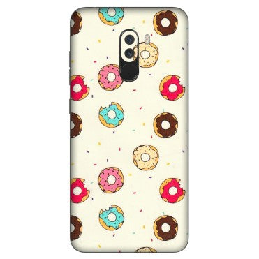POCO Phone Skins (All Models) - Mini Donuts Doodle Art - 3D Embossed Finish (L-122) Poco F1
