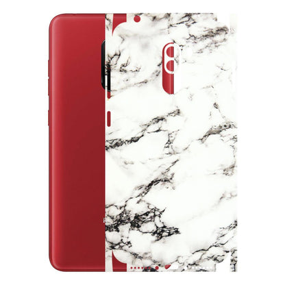 POCO Phone Skins (All Models) - Black and White Marble Texture - 3D Embossed Finish (L-124) Poco F1