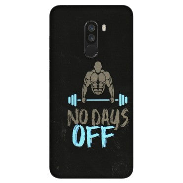 POCO Phone Skins (All Models) - Gym Lover - 3D Embossed Finish (L-127) Poco F1