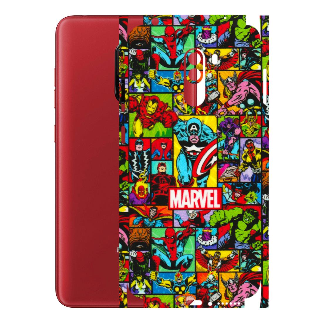 POCO Phone Skins (All Models) - MARVELOUS Comic Characters - 3D Embossed Finish (L-129) Poco F1