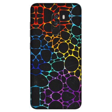 POCO Phone Skins (All Models) - Abstract Art MultiColour - 3D Embossed Finish (L-133) Poco F1