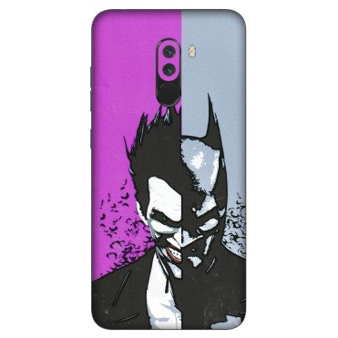 POCO Phone Skins (All Models) - Batman & Joker - 3D Embossed Finish (L-143) Poco F1