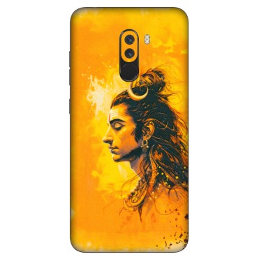 POCO Phone Skins (All Models) - Shiv Shakti - 3D Embossed Finish (L-14) Poco F1