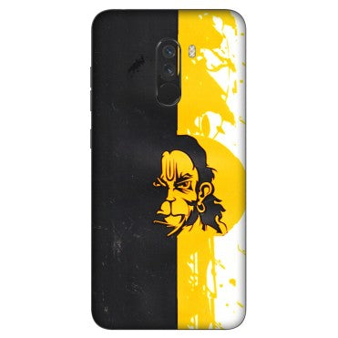 POCO Phone Skins (All Models) - Bajrangbali - 3D Embossed Finish (L-151) Poco F1