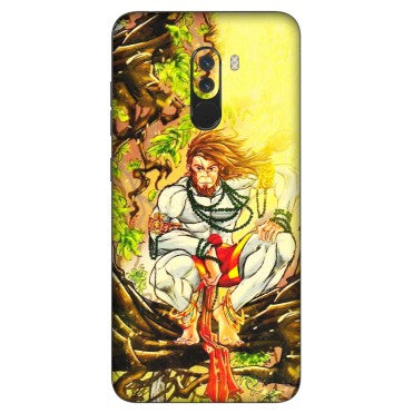 POCO Phone Skins (All Models) - Lord Hanuman - 3D Embossed Finish (L-152) Poco F1