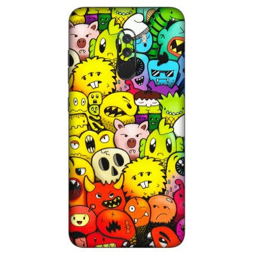 POCO Phone Skins (All Models) - Angry Funkies - 3D Embossed Finish (L-169) Poco F1