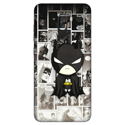POCO Phone Skins (All Models) - Toon Batman - 3D Embossed Finish (L-182) Poco F1