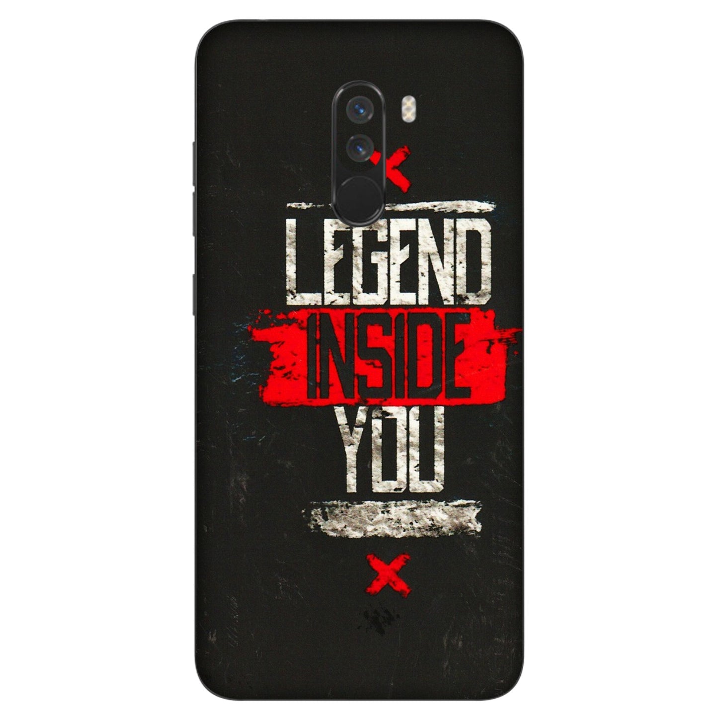 POCO Phone Skins (All Models) - Legend Inside You - 3D Embossed Finish (L-186) Poco F1