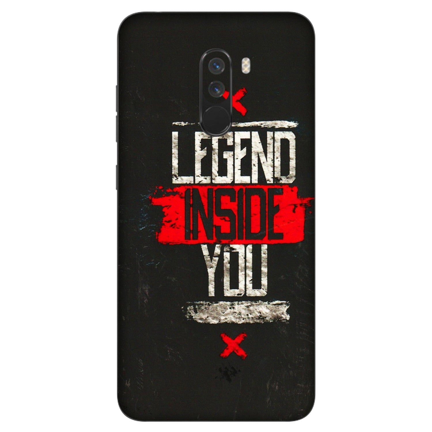 POCO Phone Skins (All Models) - Legend Inside You - 3D Embossed Finish (L-186) Poco F1