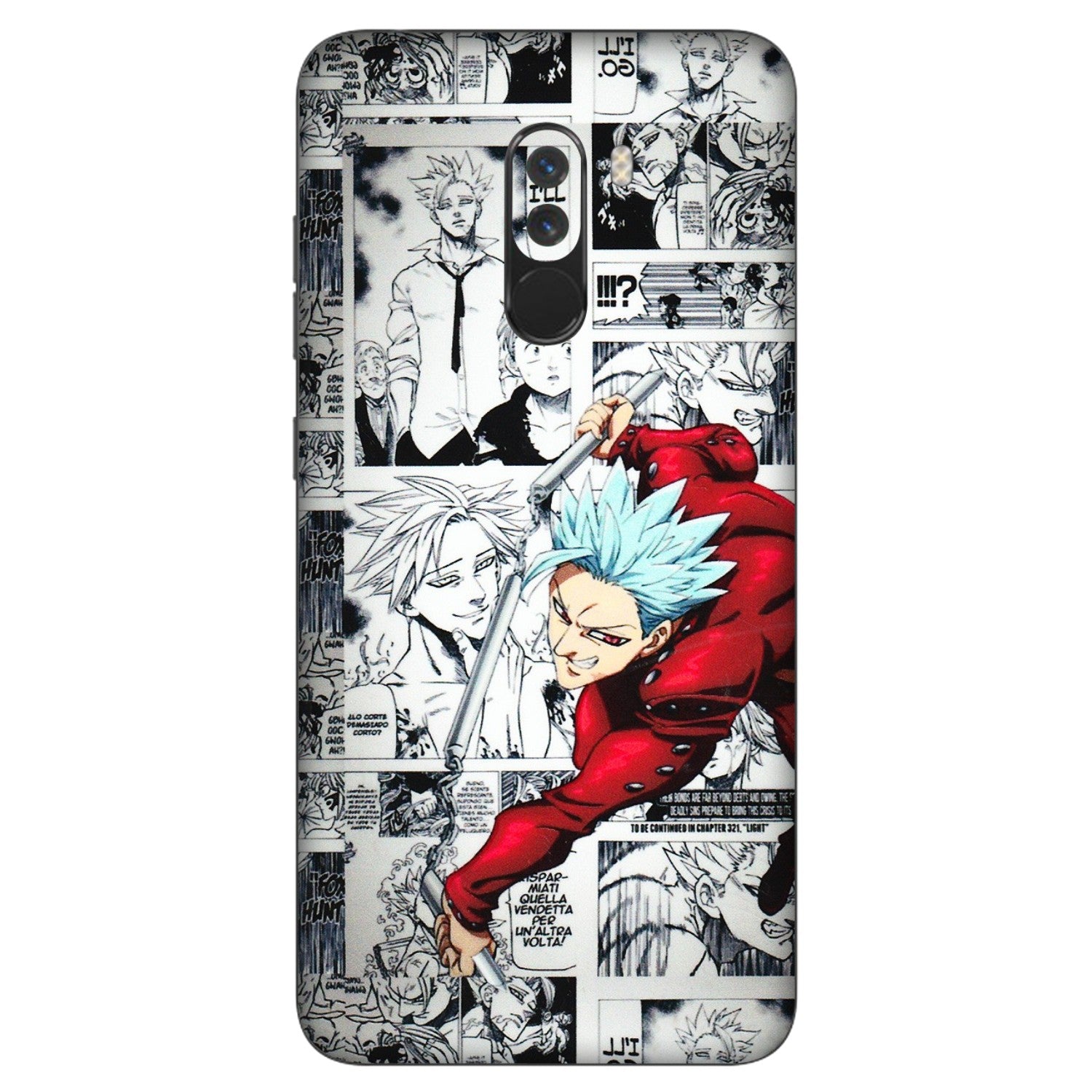 POCO Phone Skins (All Models) - Anime Comic - 3D Embossed Finish (L-192) Poco F1