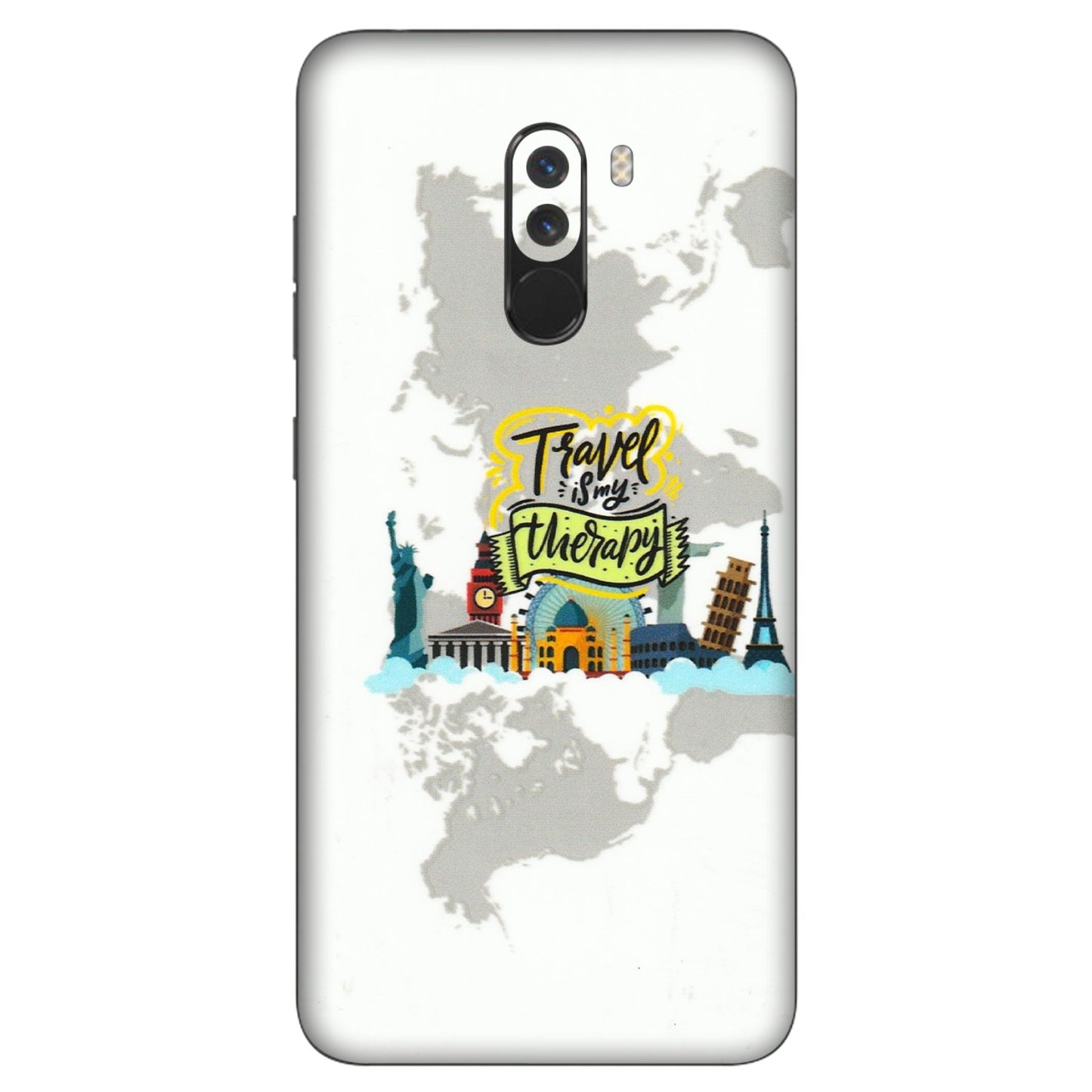POCO Phone Skins (All Models) - Travel Therapy - 3D Embossed Finish (L-199) Poco F1