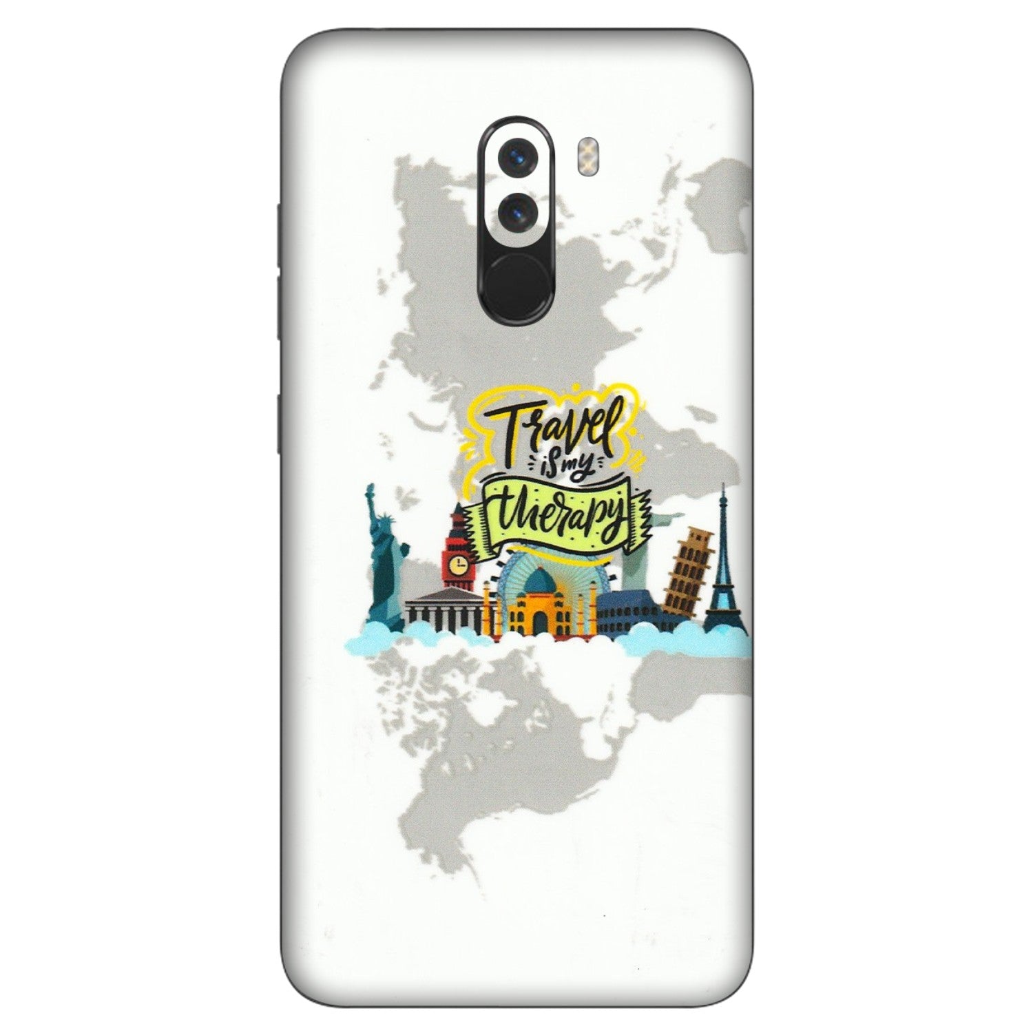 POCO Phone Skins (All Models) - Travel Therapy - 3D Embossed Finish (L-199) Poco F1