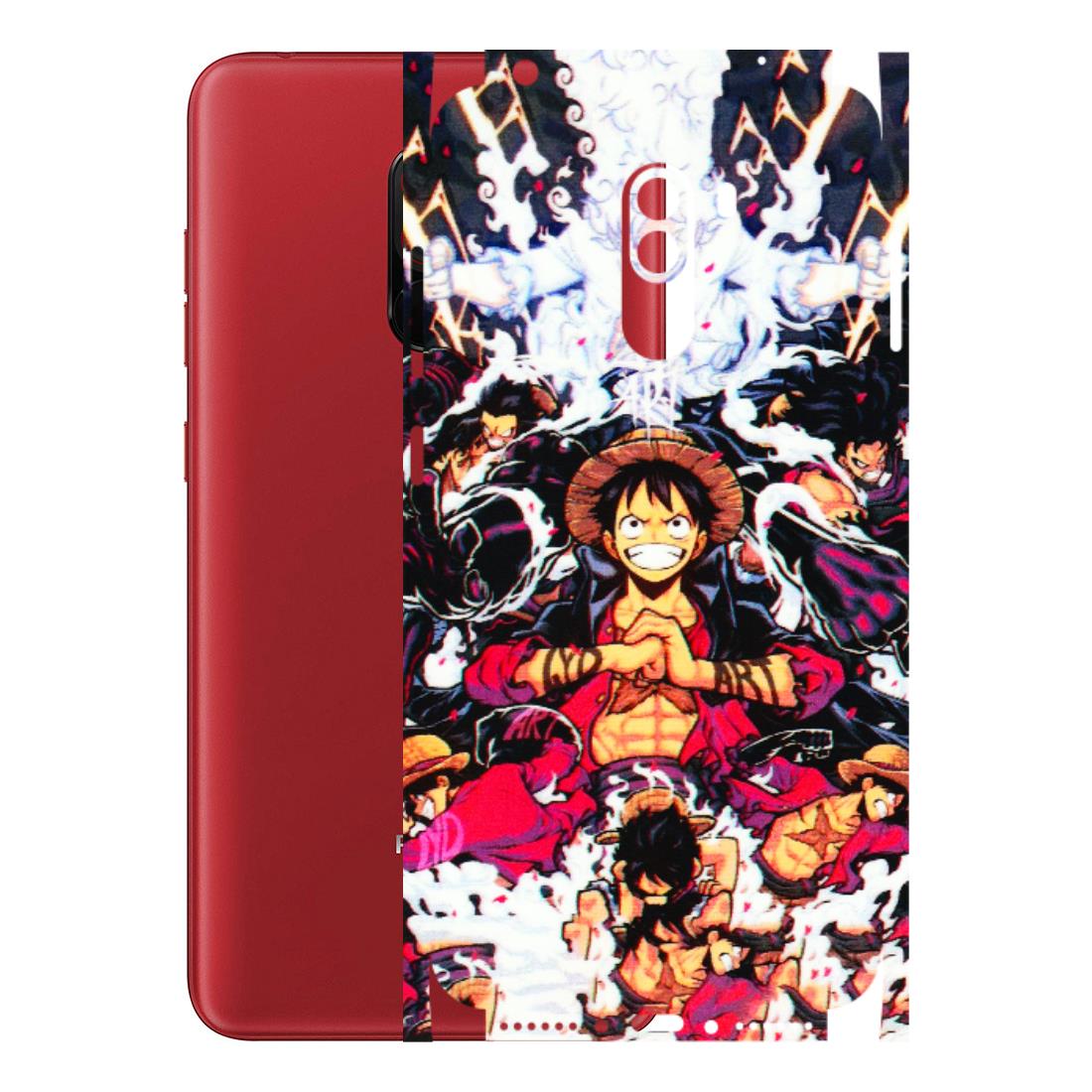 POCO Phone Skins (All Models) - Luffy Anime Character - 3D Embossed Finish (L-203) Poco F1