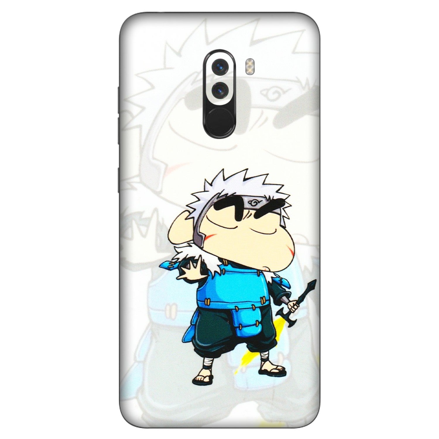 POCO Phone Skins (All Models) - Angry Young Shinchan - 3D Embossed Finish (L-226) Poco F1