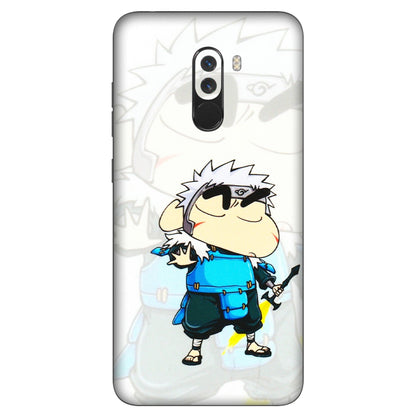 POCO Phone Skins (All Models) - Angry Young Shinchan - 3D Embossed Finish (L-226) Poco F1