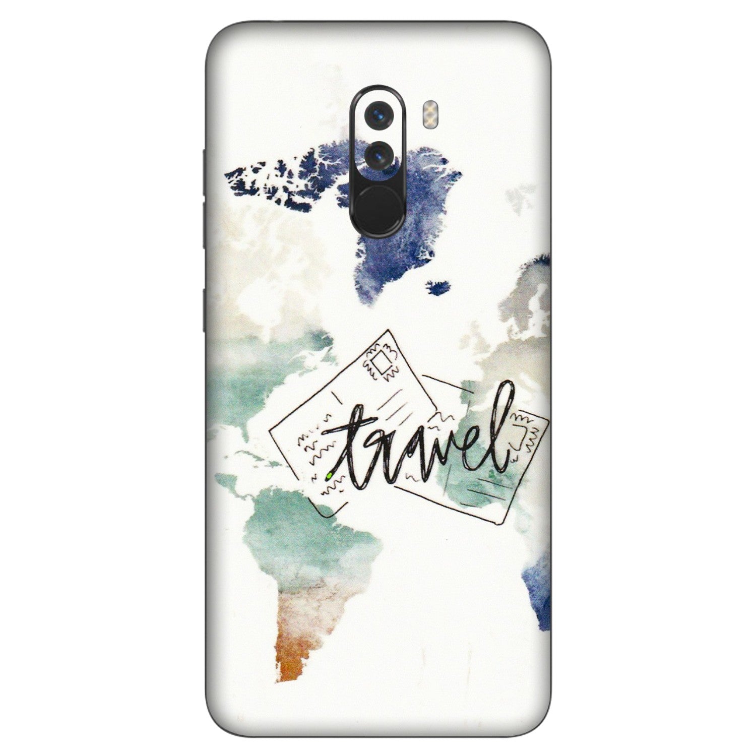 POCO Phone Skins (All Models) - Travel The World - 3D Embossed Finish (L-232) Poco F1