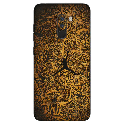 POCO Phone Skins (All Models) - Premium Gold Basketball Player - 3D Embossed Finish (L-236) Poco F1