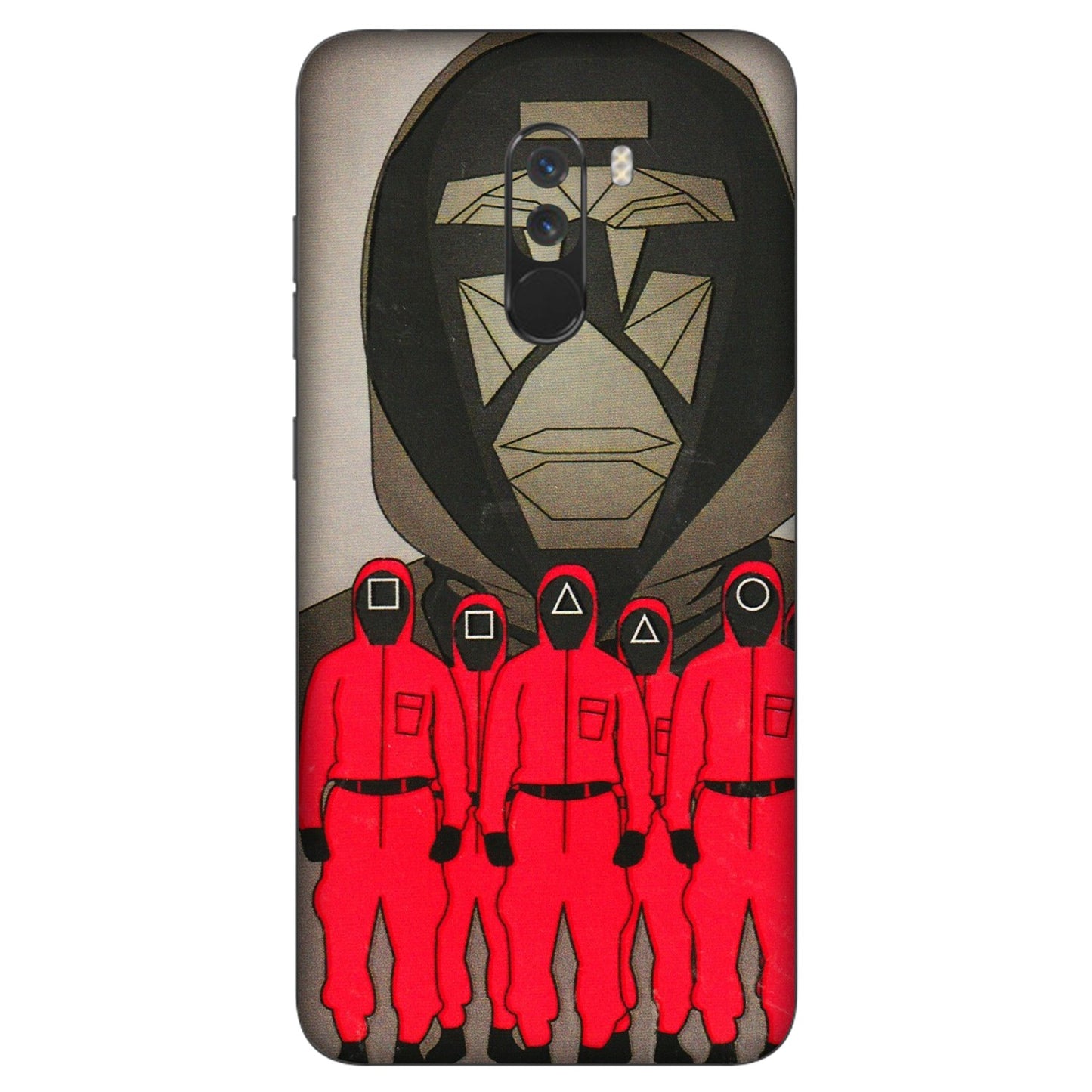 POCO Phone Skins (All Models) - Squid Game Hero - 3D Embossed Finish (L-245) Poco F1