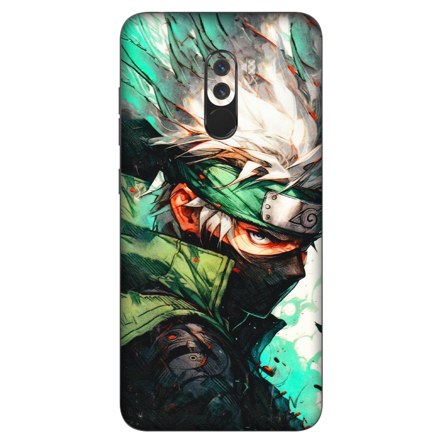 POCO Phone Skins (All Models) - Kakashi Side Profile - 3D Embossed Finish (L-249) Poco F1