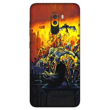 POCO Phone Skins (All Models) - Games Doodles - 3D Embossed Finish (L-24) Poco F1