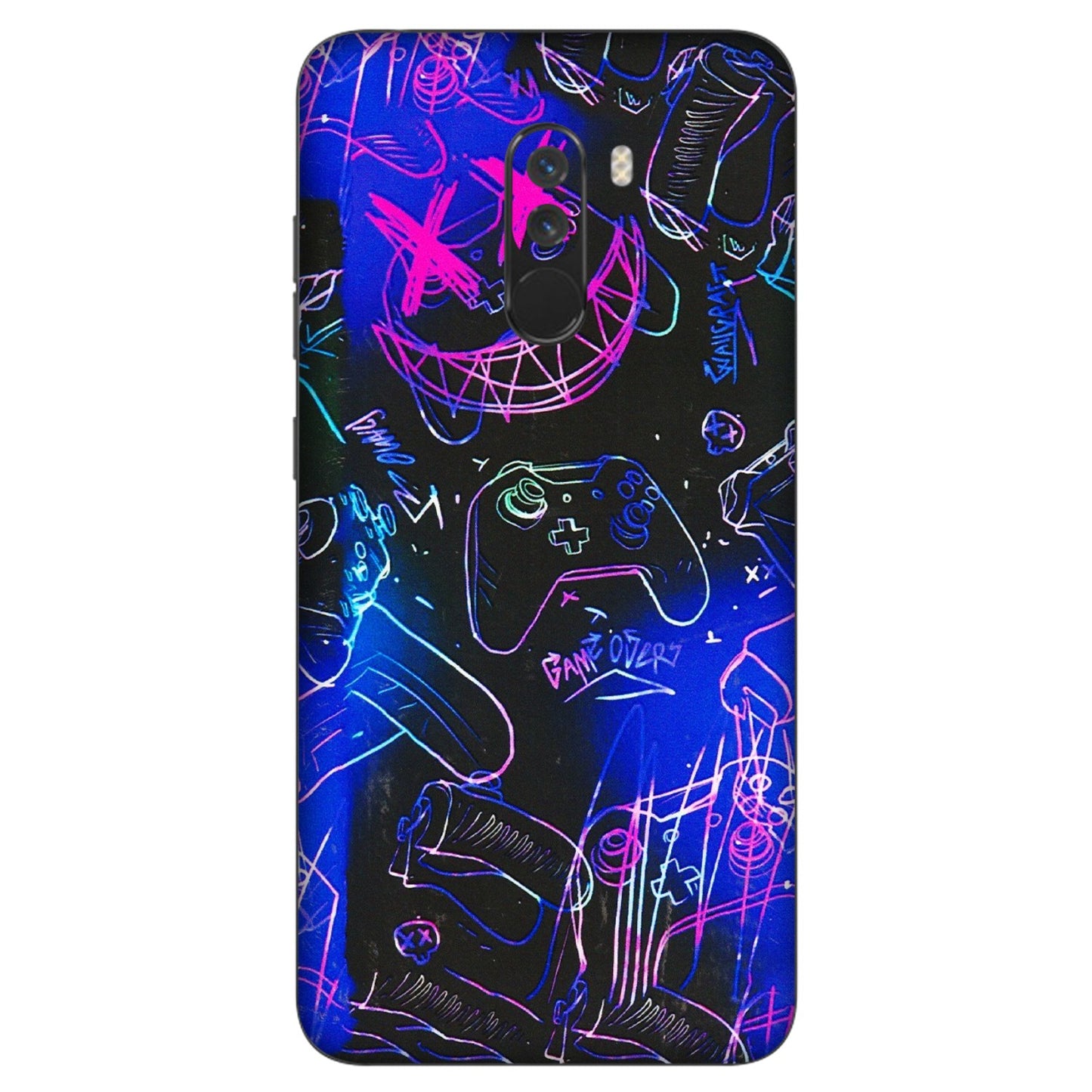 POCO Phone Skins (All Models) - Gamers Paradise - 3D Embossed Finish (L-258) Poco F1