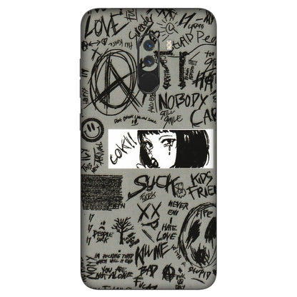 POCO Phone Skins (All Models) - Never Have Love Anime - 3D Embossed Finish (L-260) Poco F1