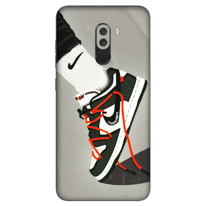 POCO Phone Skins (All Models) - New Grey Sneaker - 3D Embossed Finish (L-261) Poco F1