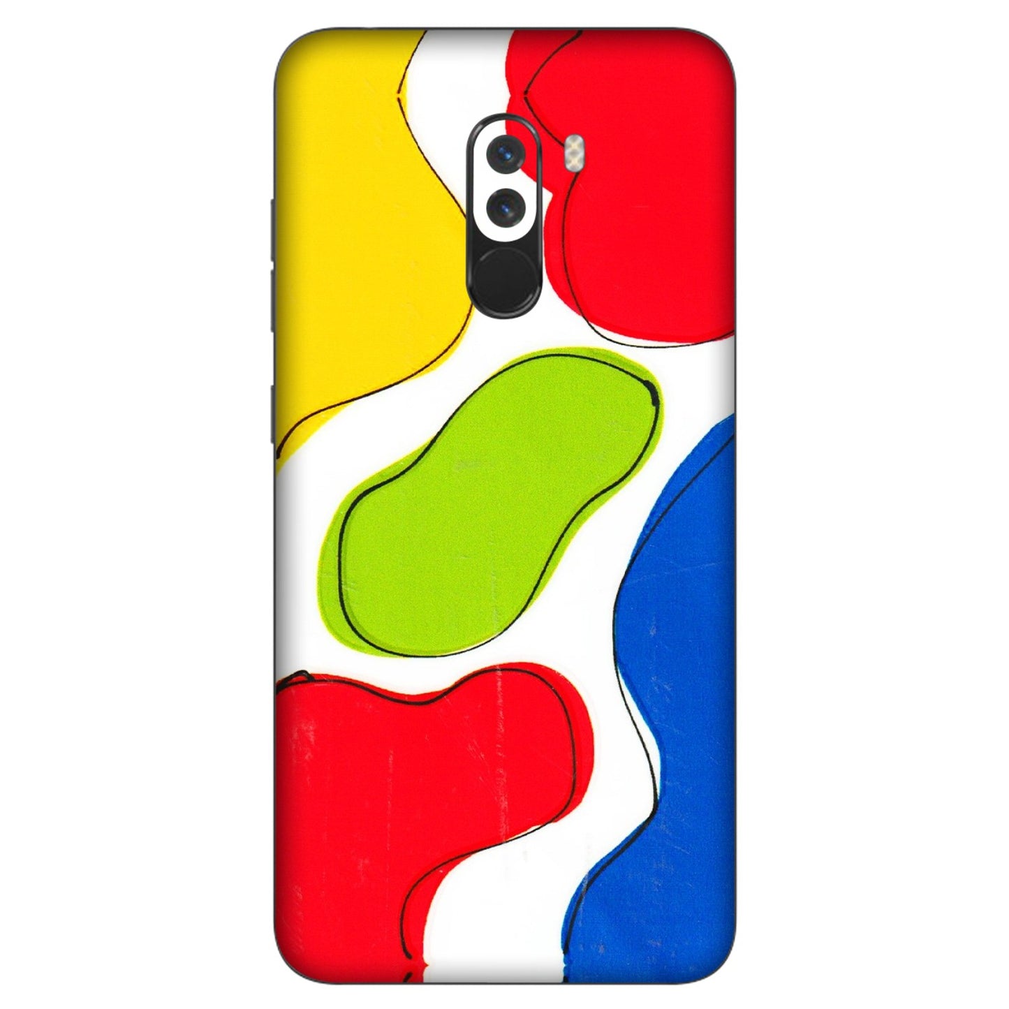 POCO Phone Skins (All Models) - RGB Colour Paint - 3D Embossed Finish (L-284) Poco F1