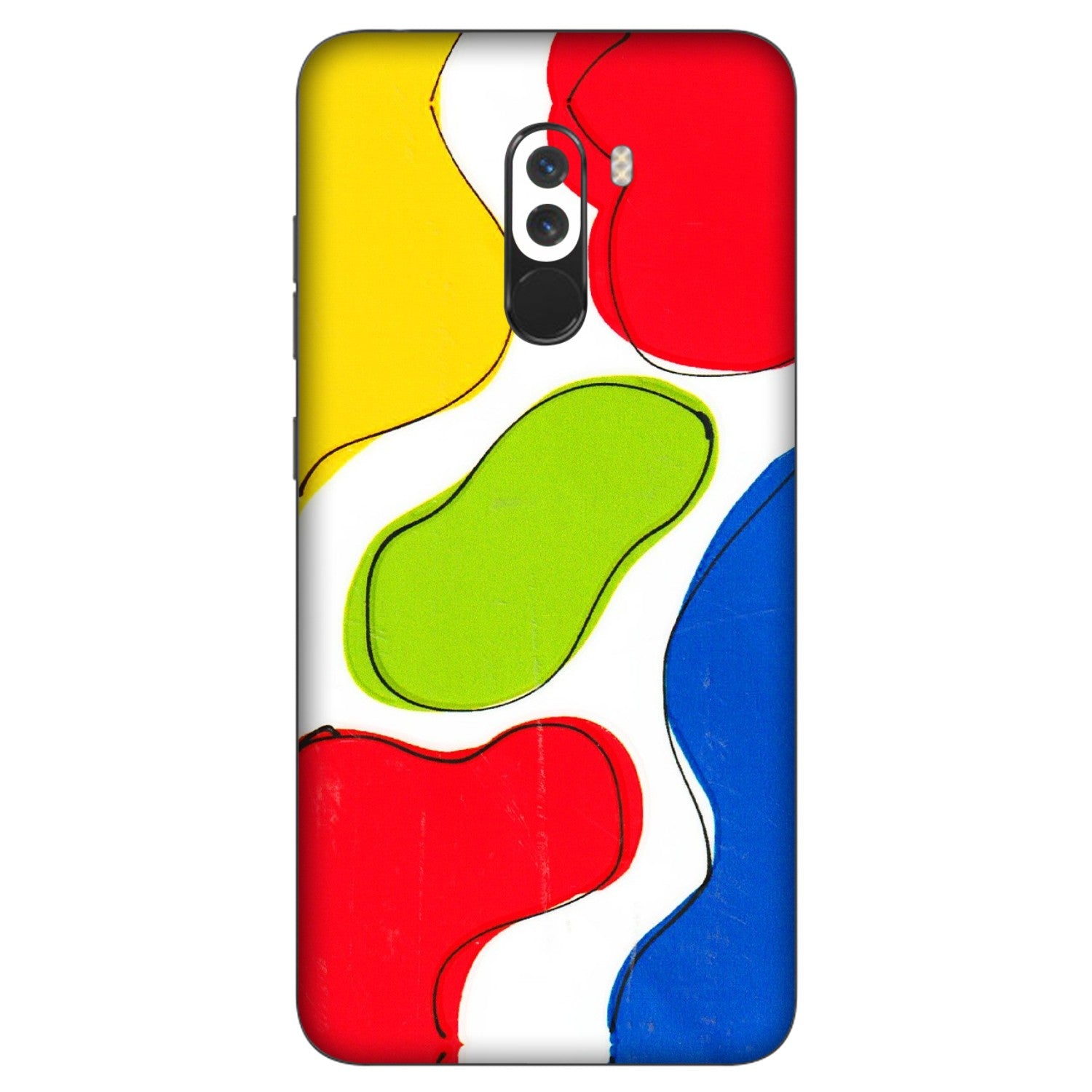 POCO Phone Skins (All Models) - RGB Colour Paint - 3D Embossed Finish (L-284) Poco F1