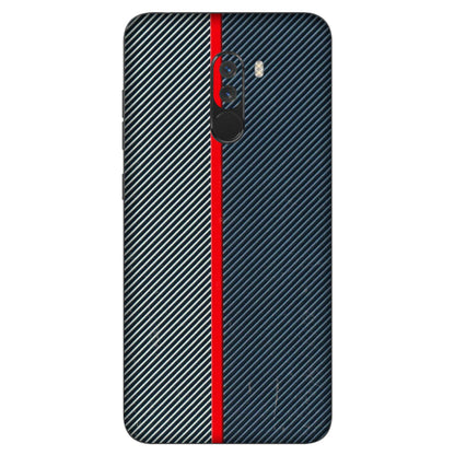 POCO Phone Skins (All Models) - Blue Sober Lines - 3D Embossed Finish (L-305) Poco F1