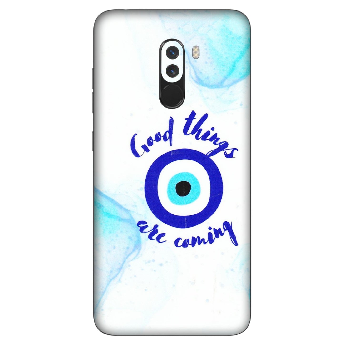 POCO Phone Skins (All Models) - Evil Eye Good Things Are Coming - 3D Embossed Finish (L-322) Poco F1