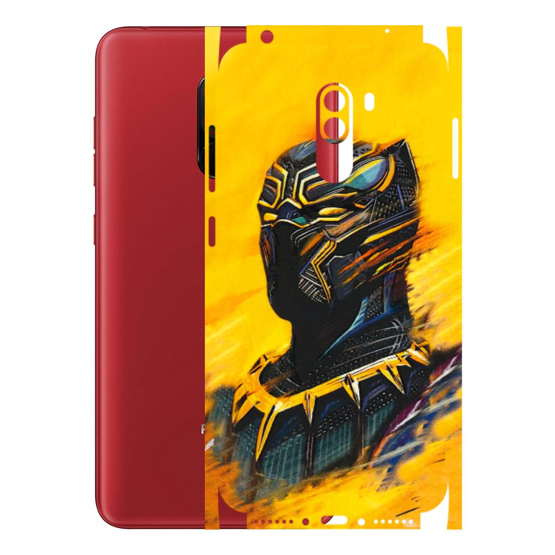 POCO Phone Skins (All Models) - Yellow Panther - 3D Embossed Finish (L-54) Poco F1